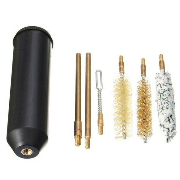 SANWOOD Cleaning Kit Durable Pocket Size Pistol Cleaning Kit Hand Gun Rod Brush Professional Tools