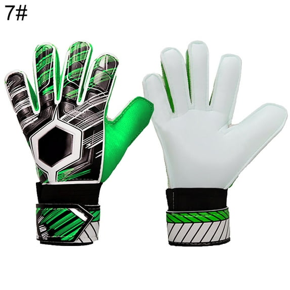 SANWOOD Goalkeeper Gloves Adult Kids Football Soccer Goalkeeper Goalie Full Finger Hand Protection Gloves