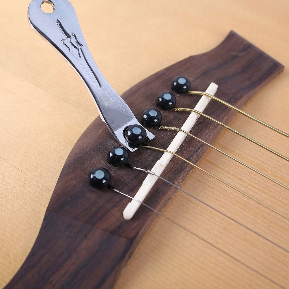 Acoustic Guitar String Cutter Guitar String Wire Cutter Ergonomic Guitar  Bridge Pin Puller Fret Flat Nose Plier Restringing Tool - AliExpress