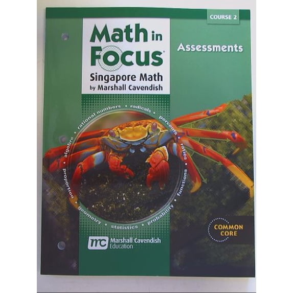 Pre-Owned Math in Focus: Singapore Math Assessment Course 2, 9780547579047, 0547579047, Paperback, 1 edition