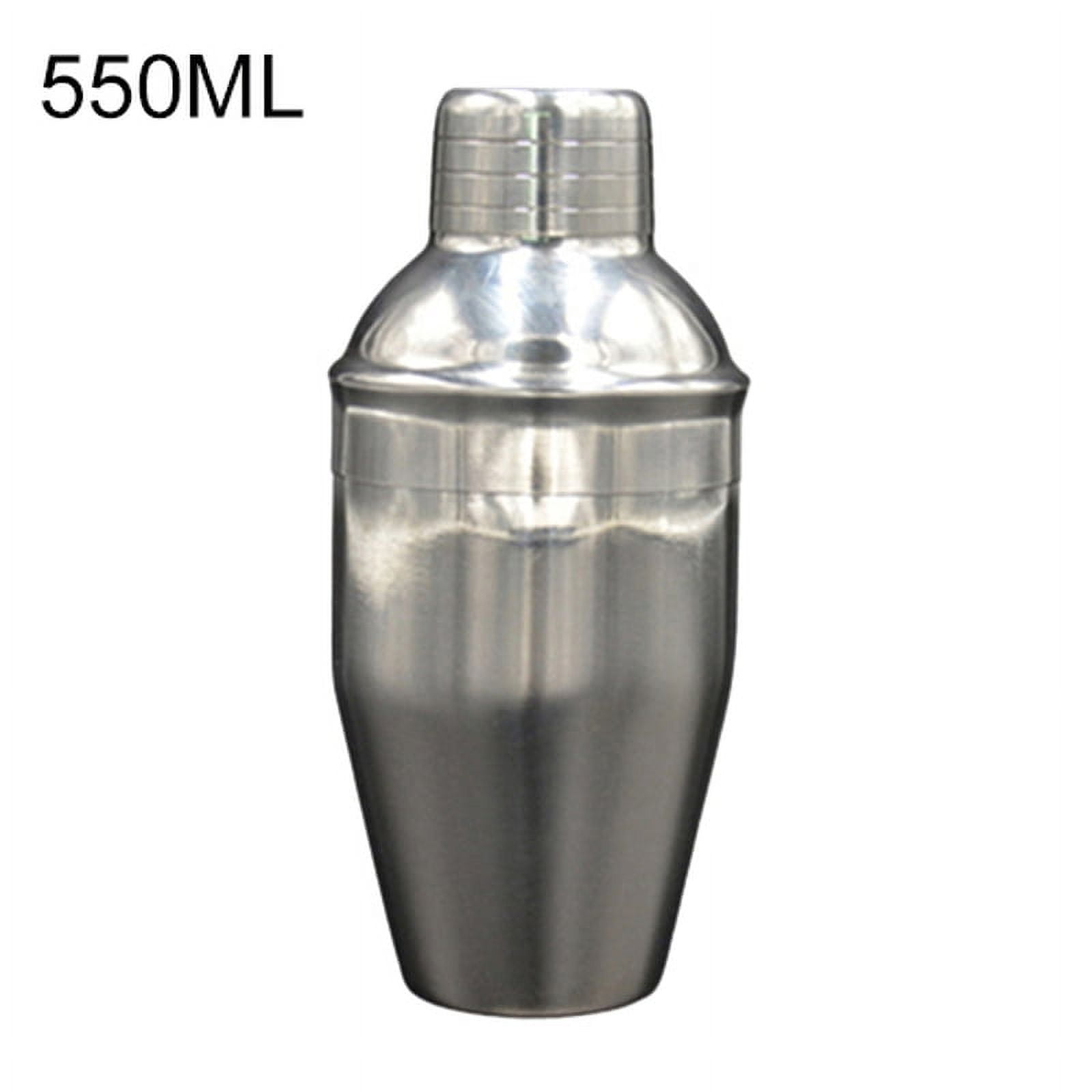 SUPTREE Glass Cocktail Shakers Bottle and Strainer - Professional Grade Mixed  Drink Shaker Cup Martini Shaker 650ml 
