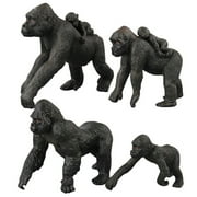 SANWOOD Simulation Gorilla Wild Animal Action Figure Solid Model Educational Kids Toy