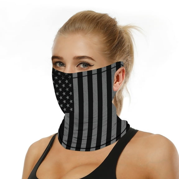 SANYES Summer Cool Neck Gaiter Face Bandana Ear Loops Dust&UV-Protection Bandanas for Women Men Outdoor Sports Scarf SYGEMZ-BS-001