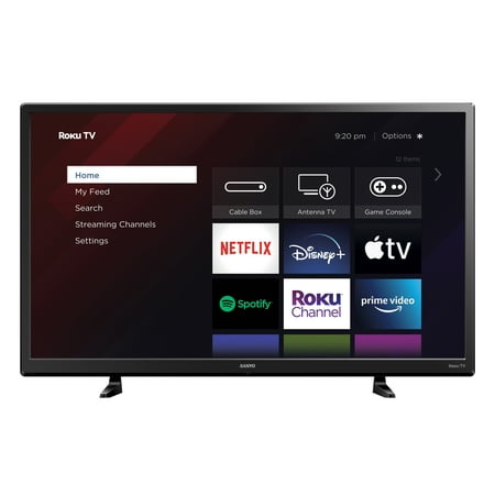 SANYO 32" Class 2K (720P) Roku Smart LED TV (FW32R19F)