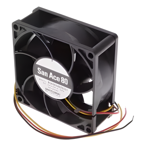 SANYO DENKI 9GA0824B2D001, DC Fans DC Fan, 80x32mm, 24VDC, Low Power ...