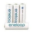 thumbnail image 1 of SANYO Eneloop 4 Pack AA NiMH Pre-Charged Rechargeable Batteries-Hassle Free Packaging, 1 of 3