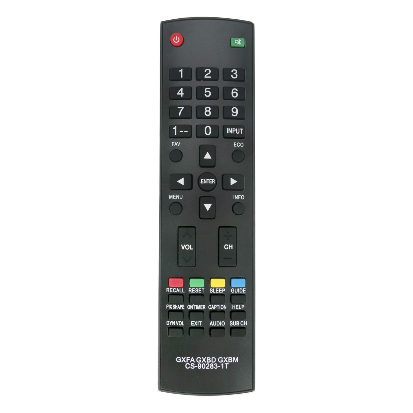 SANYO Remote Control, Universal Compatibility, 4-in-1 Functionality ...