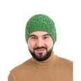thumbnail image 1 of SAOL 100 % Mens Cable Knit Hat, 1 of 3