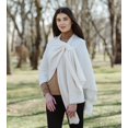 thumbnail image 1 of SAOL Draped Shawl Wraps for Women Lightweight Wool Soft Cape / Poncho / Scarf One Size, 1 of 2