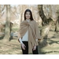 thumbnail image 1 of SAOL Draped Shawl Wraps for Women Lightweight Wool Soft Cape / Poncho / Scarf One Size, 1 of 2