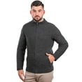 thumbnail image 1 of SAOL Full Zip Cable Knitted Cardigan 100% Premium Merino Wool Aran Sweater Mens Jacket from Ireland, 1 of 6