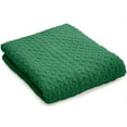 thumbnail image 1 of SAOL King Size Bed Throw Blanket Irish Aran Soft 100% Merino Wool 92x78 In, Made in Ireland, 1 of 1