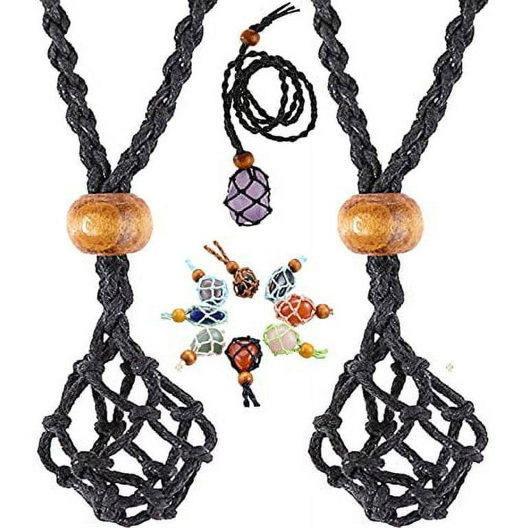 Crystal Holder Necklace Cage Gem Cage Pendant For Stones DIY
