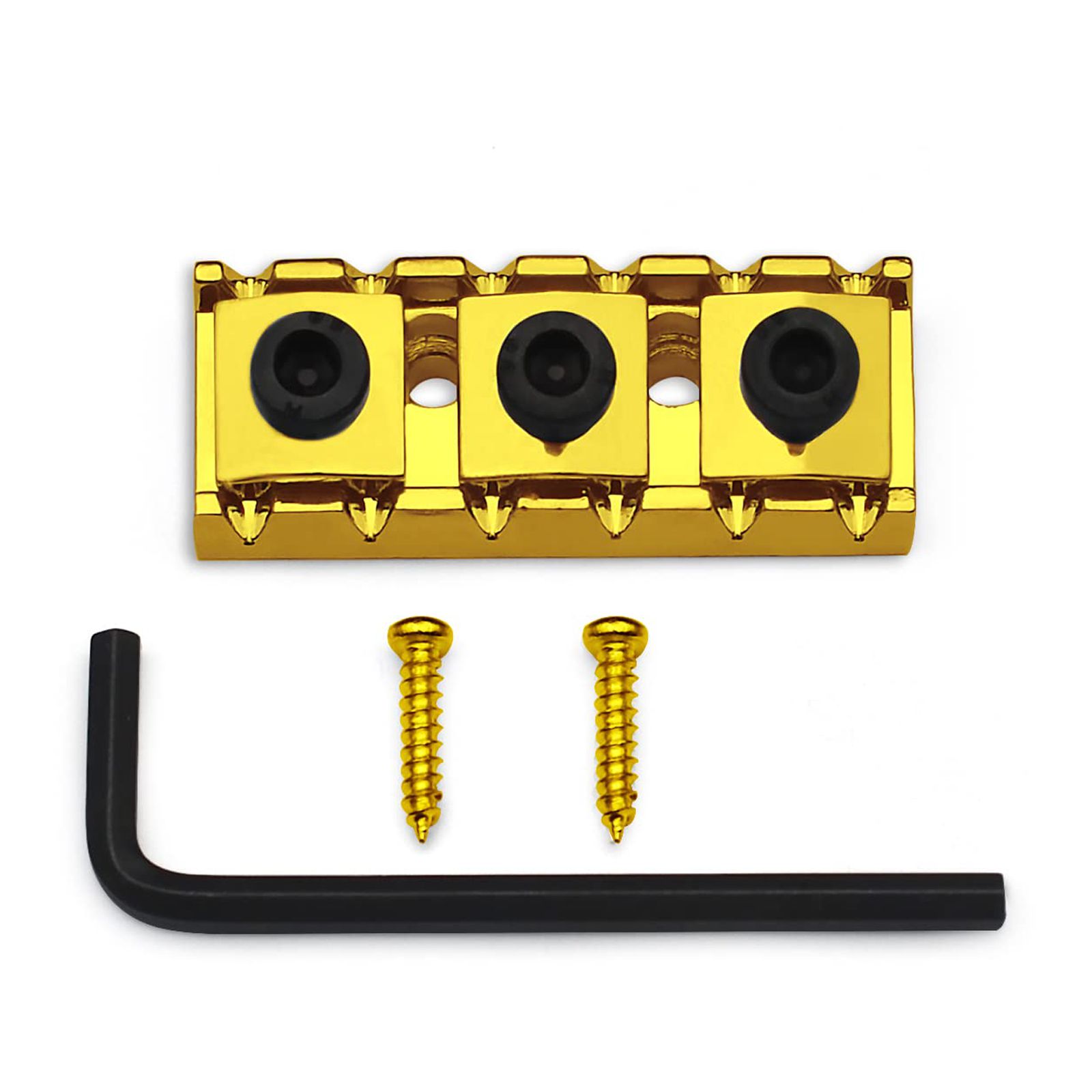 SAPHUE 42MM Guitar Tremolo Bridge Locking Nut 111/16"for Floyd Rose