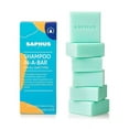 thumbnail image 1 of SAPHUS 6Pcs Shampoo Bars for Hair with Conditioner Effective (8.46oz), Natural Ingredients Solid Shampoo, Sulfate Free, Plastic Free, Travel Friendly, 1 of 6