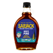 SAPJACK Grade A Dark Robust Organic Vermont Syrup - 8oz