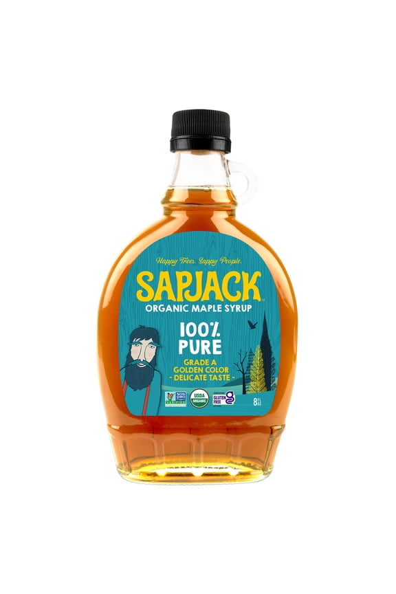 Grade A Golden Maple Syrup - 8oz - 100% Pure Maple Syrup