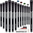 thumbnail image 1 of SAPLIZE 13 Golf Grips with Complete Regripping Kit, 4 Colors Available, Standard/Mid Golf Club Grips, 1 of 1