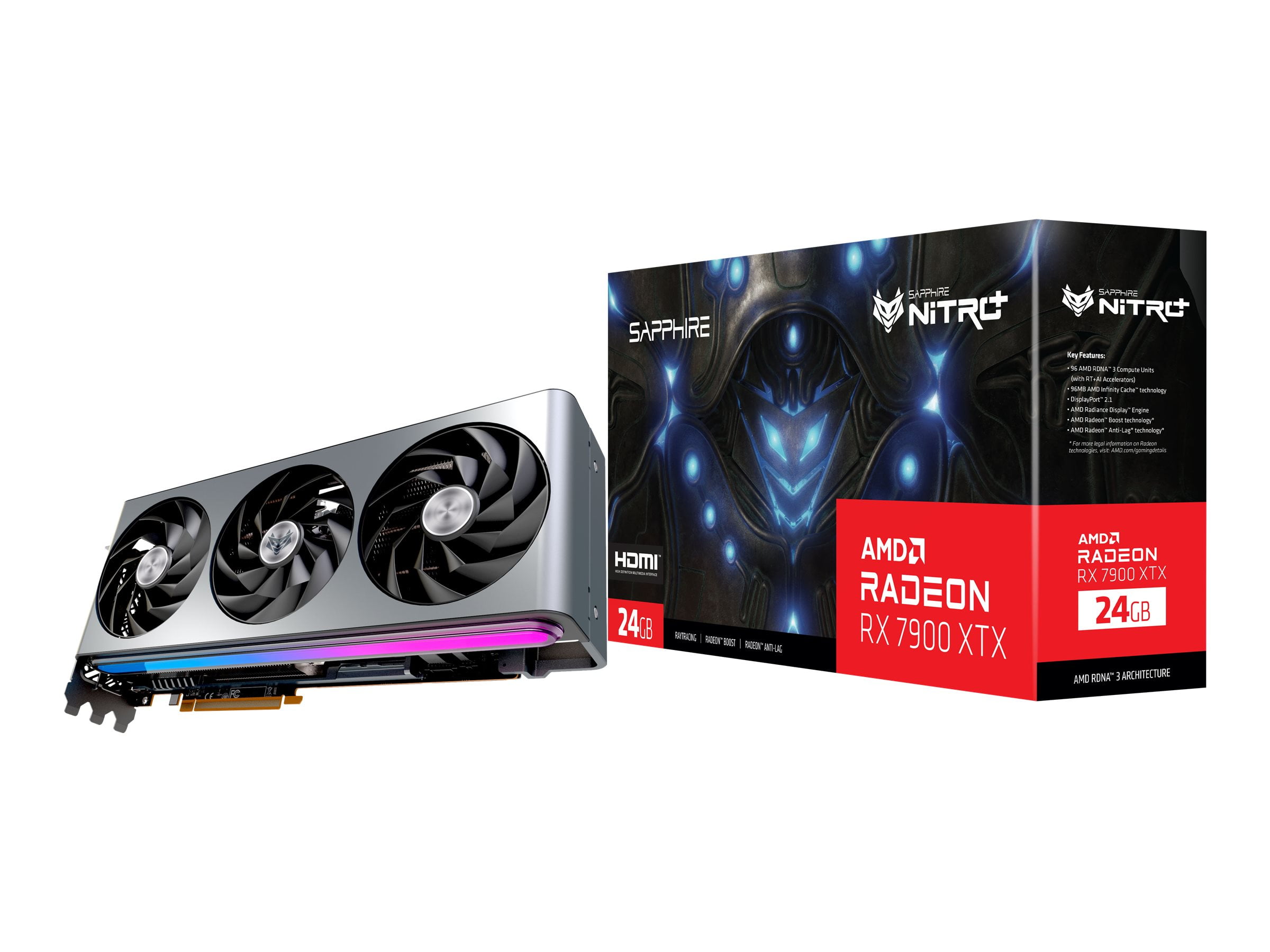 T*様 Sapphire Radeon RX 7900 XTX 24GB Sapphire NITRO+ Radeon RX 7900 XTX Vapor-X - Graphics card
