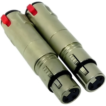 SAPT5 (2 Pack) - XLR Female to Stereo 1/4" Female Cable Adapter