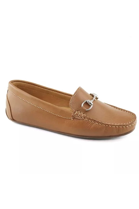 SARASOTA Women's Leather Flats Moccasins Loafers
