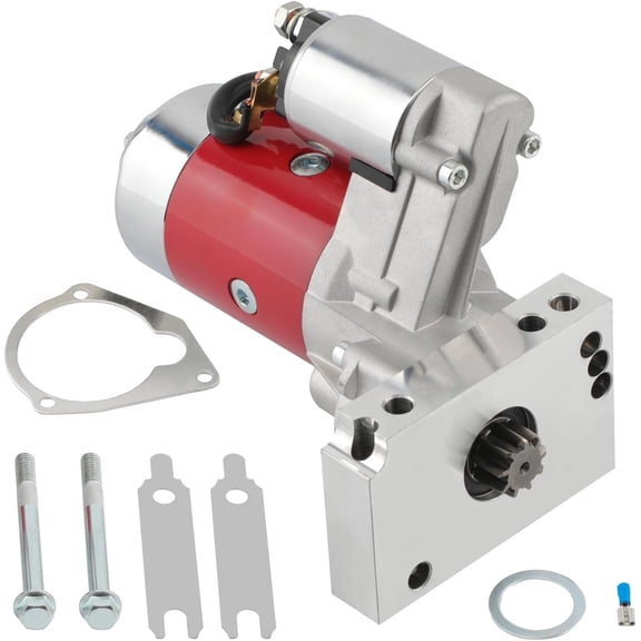 SAREE High Torque Mini Starter SBC BBC for CHEVY 4HP 350 454 Block 153 168 Tooth 18493