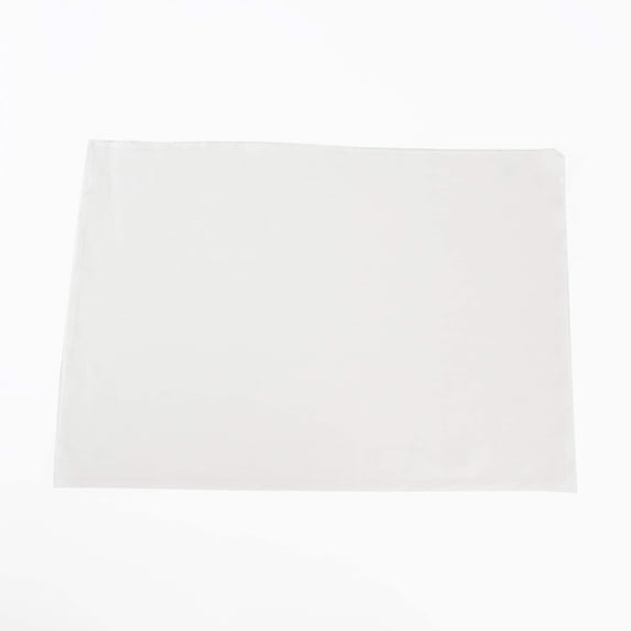 SARO 13009.I1420B 14 x 20 in. Rectangular Stone Washed Linen Table Placemats - Ivory Set of 4