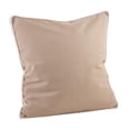 thumbnail image 1 of SARO 1337.ST22S 22 in. Square Classic Cord Trim Pillow with Down Filled  Slate, 1 of 5