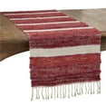 thumbnail image 1 of SARO 2827.R1672B 16 x 72 in. Oblong Table Runner with Red Wide Stripe Design, 1 of 1