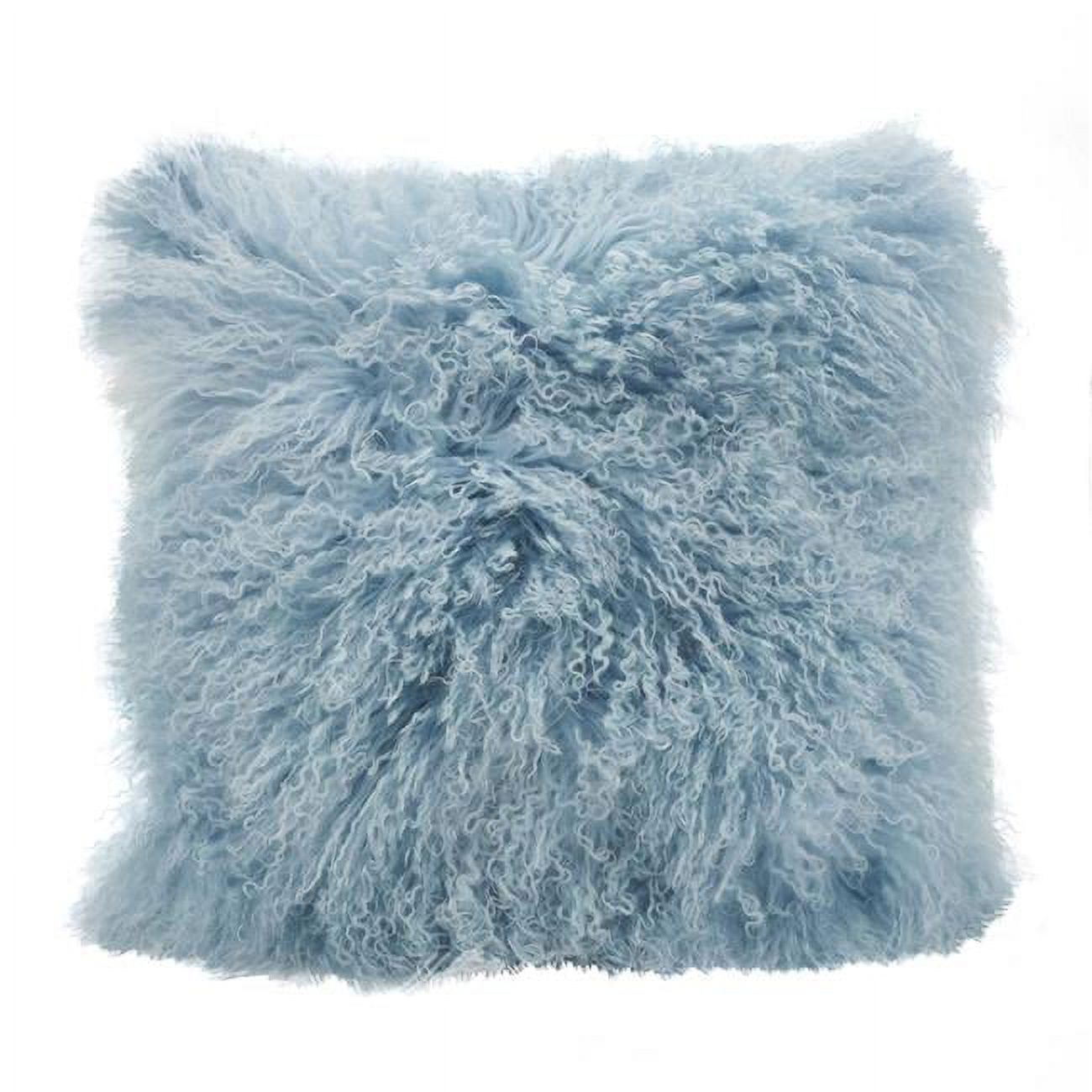 Blue mongolian cheap pillow