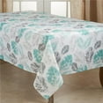 thumbnail image 1 of SARO 6211.MN65120B 65 x 120 in. Oblong Multi Color Tablecloth with Leaf Print, 1 of 3