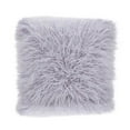 thumbnail image 1 of SARO 706.LV18S 18 in. Square Mongolian Faux Fur Throw Pillow - Lavender, 1 of 5