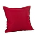thumbnail image 1 of SARO 793P.R20S 20 in. Square Celena Whip Stitched Flange Design Down Filled Throw Pillow  Red, 1 of 2
