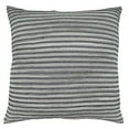 thumbnail image 1 of SARO 837.BW22SD 22 in. Square Black & White Corded Line Design Throw Pillow with Down Filling, 1 of 1