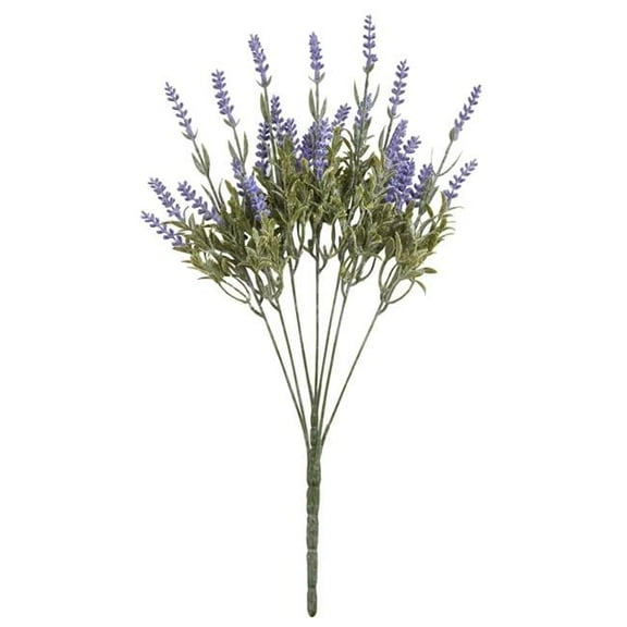 SARO  Lavender Artificial Flowers Plants - Lavender  Set of 12