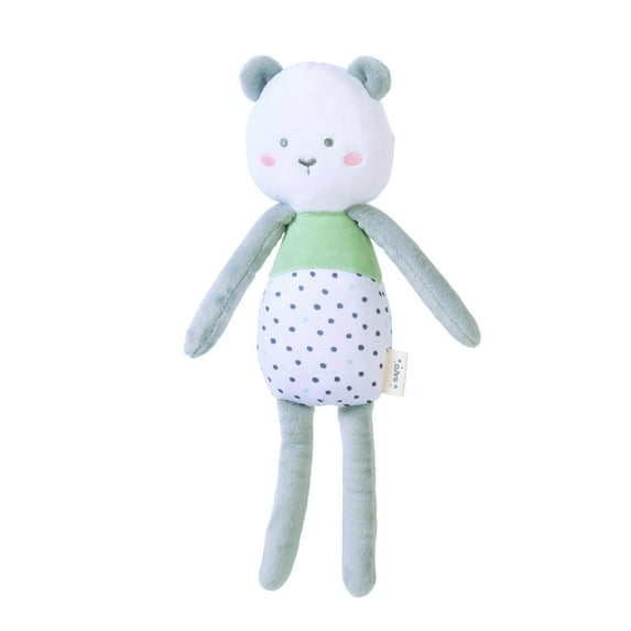 SARO Mint Sensory Rag Doll: Tactile & Visual Exploration for Infants