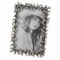 thumbnail image 1 of SARO PF211.S46 Pewter Picture Frame with Jeweled Design  Silver, 1 of 1