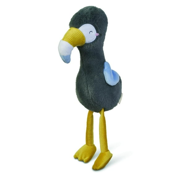 SARO Sensory "Jungle Party" Toucan Plush: Crinkle, Texture, & Auditory Stimulation for Baby & Toddler Play
