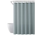 thumbnail image 1 of SARO  Stitched Line Shower Curtain  Ash, 1 of 1