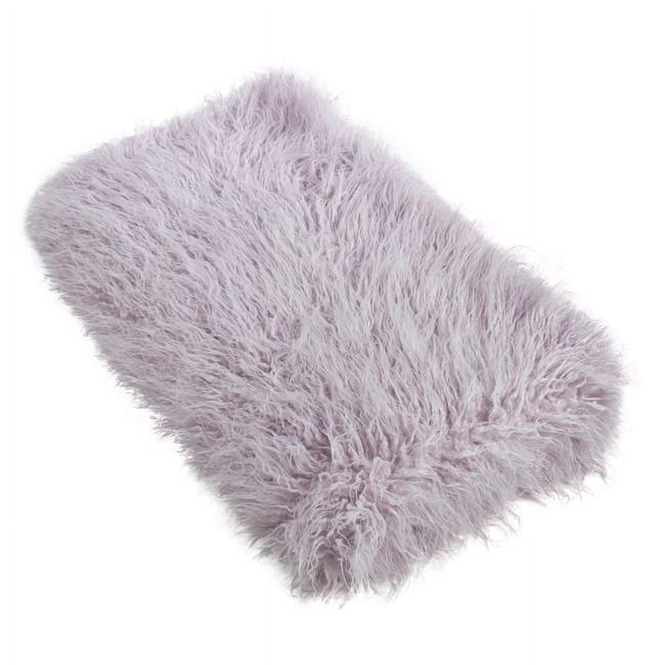 Faux Fur LV Throw Blanket