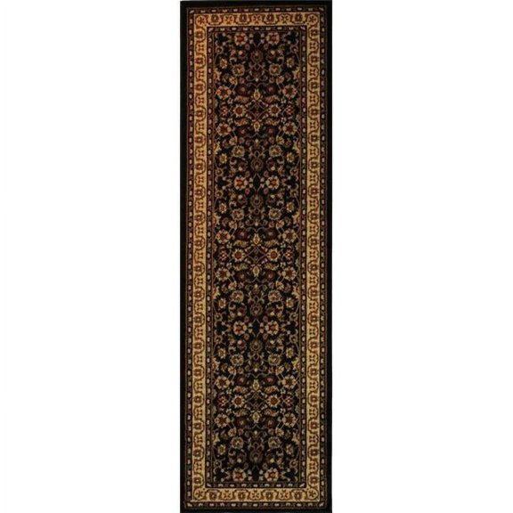 SAROUK BLACK 2 ft. 3 in. x 9 ft. 6 in. Runner 54933