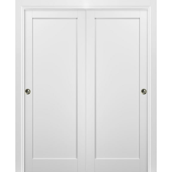 SARTODOORS Easy to Clean Doors, Solid Wood White, 1.60 x 1.00 x 1.00 Inches, 1 lb