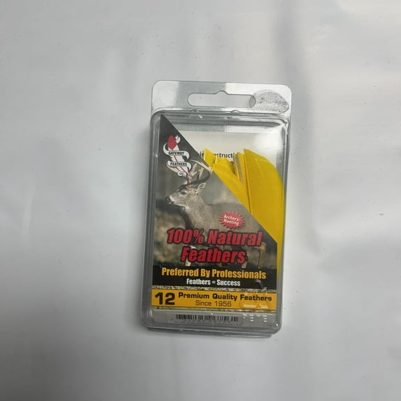 SAS 3" Parabolic RW Feathers Solid Color Arrow Fletching - 1DZ - Made In US