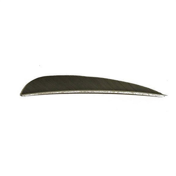 SAS 3" Parabolic RW Feathers Solid Color Arrow Fletching - 1DZ - Made In US