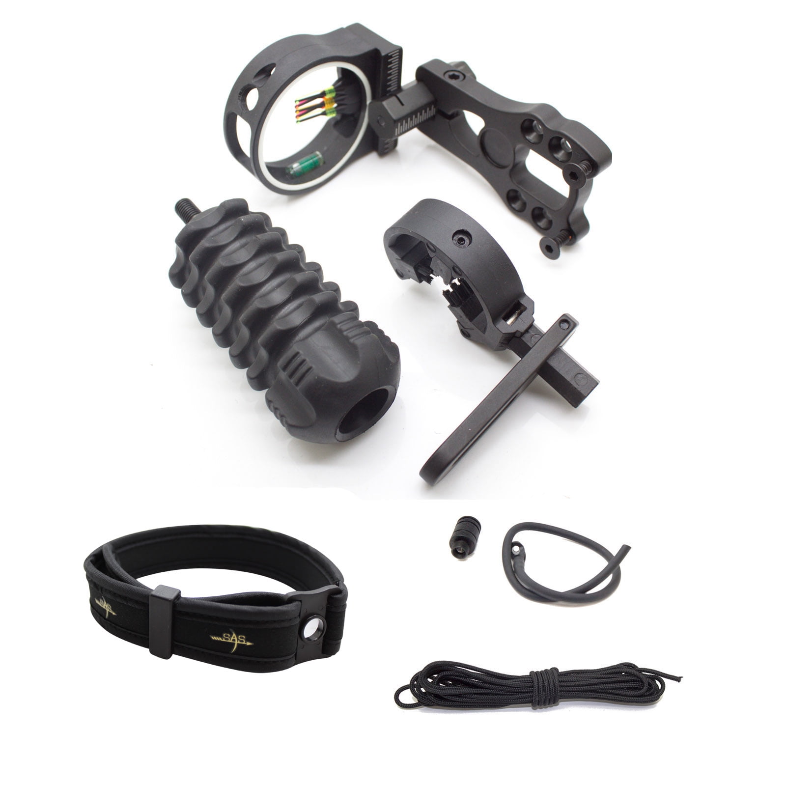 SAS Archery Bow Accessories Starter Combo - Black