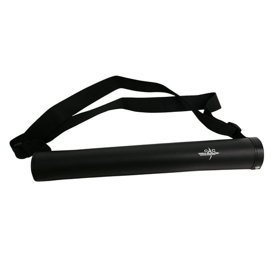 SAS Leather Tube Hip Quiver BackQuiver Arrow Holder W/ Belt Clip 17" and Sling