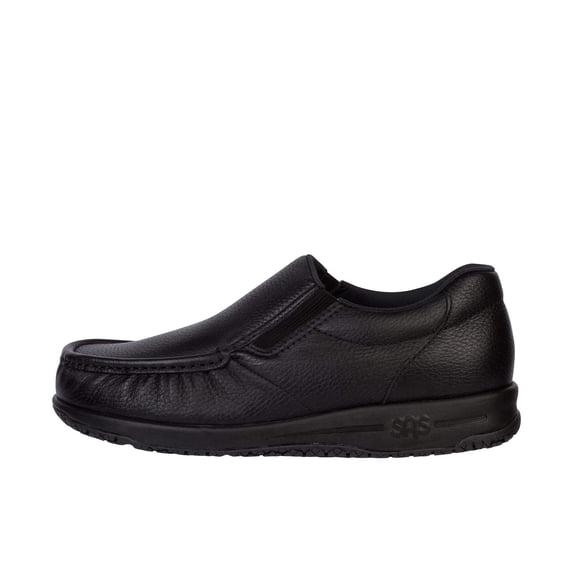 SAS Men's, Navigator Non Slip Loafer Black 11.5 W