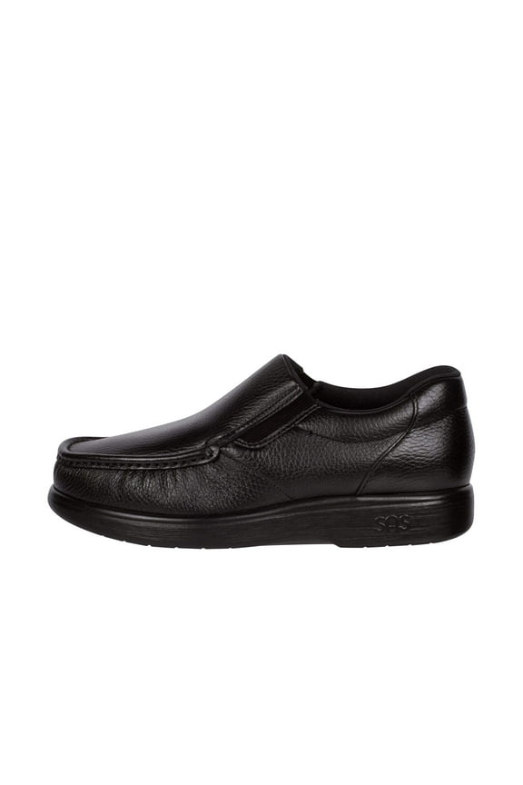Men's, Side Gore Loafer Black 9 M