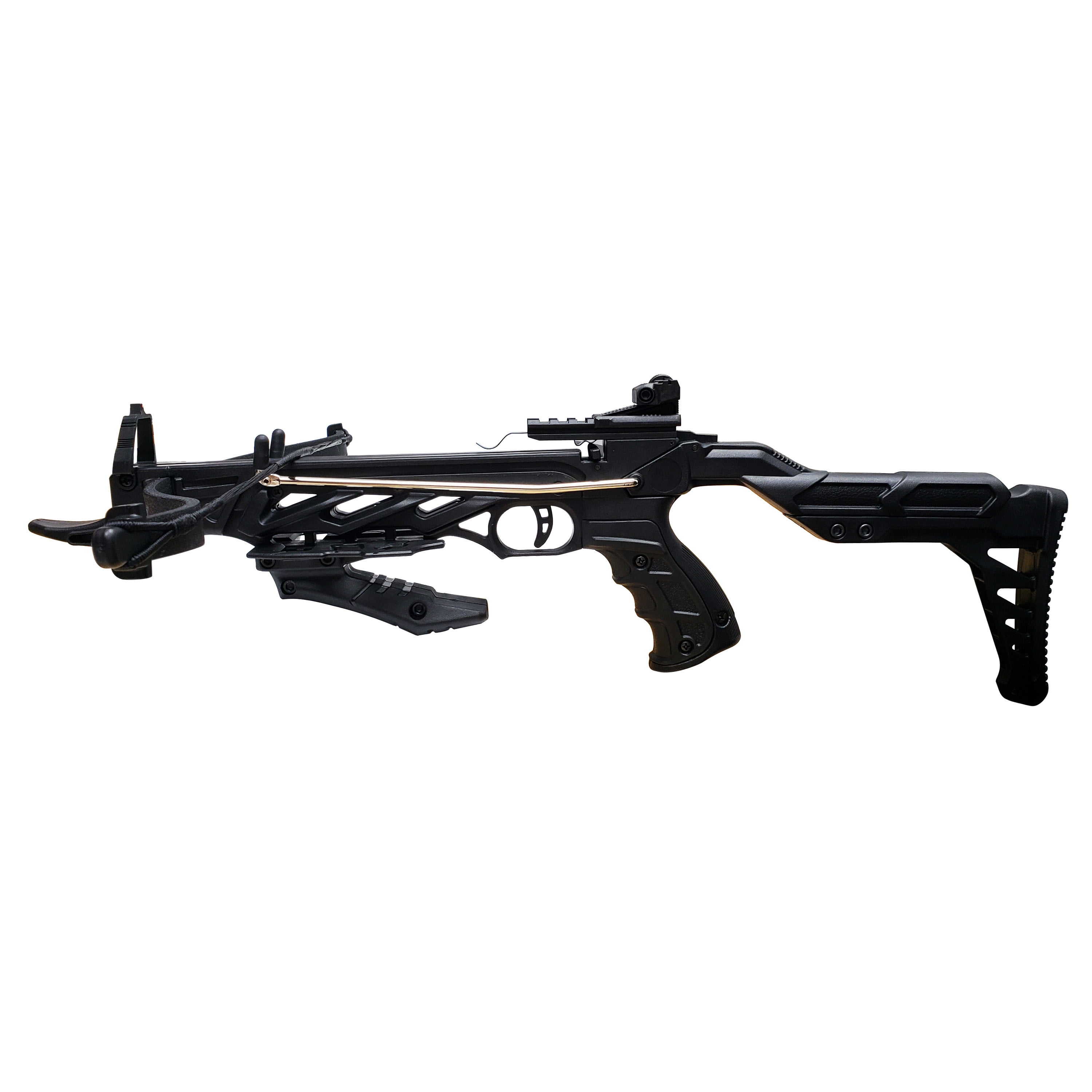 SAS Menace 80 185 FPS Rifle Crossbow with 3 Arrows & Strong (Black)
