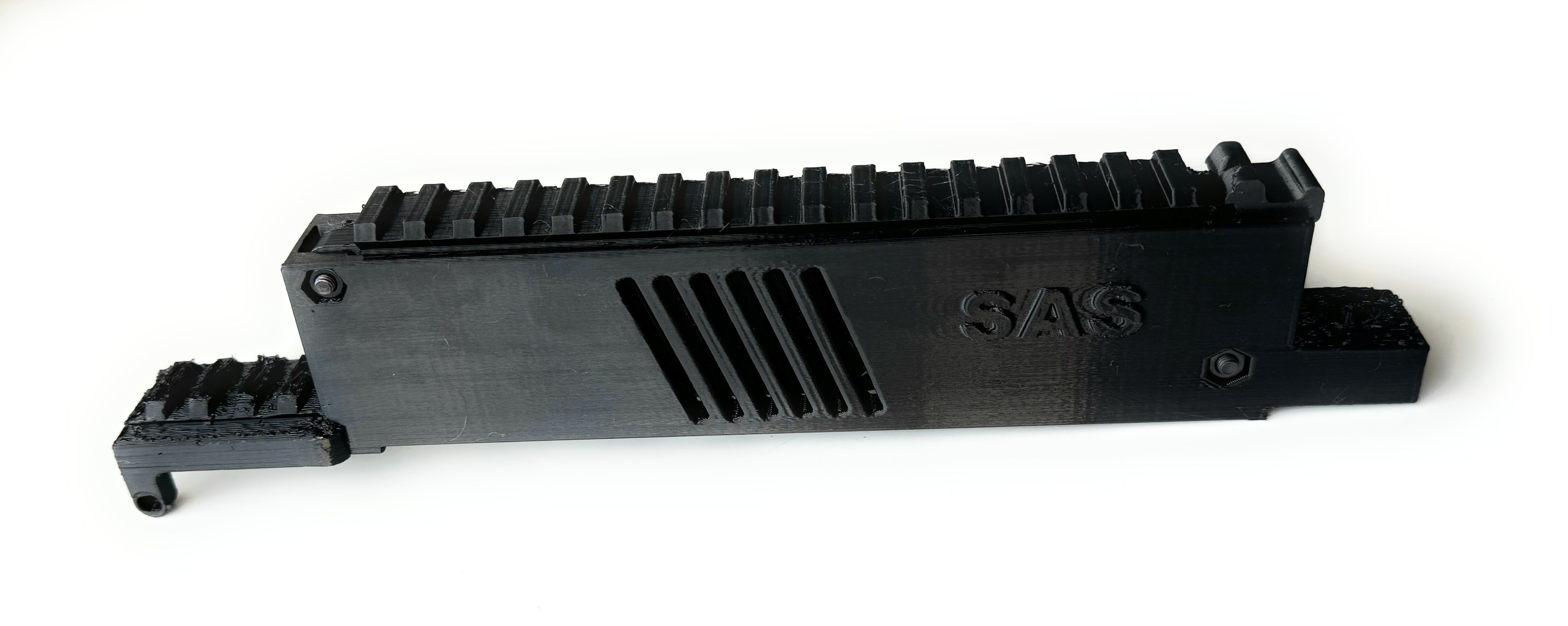 SAS Pistol Crossbow Magazine 3D Printed 5 Bolts Loader Holder Weaver ...